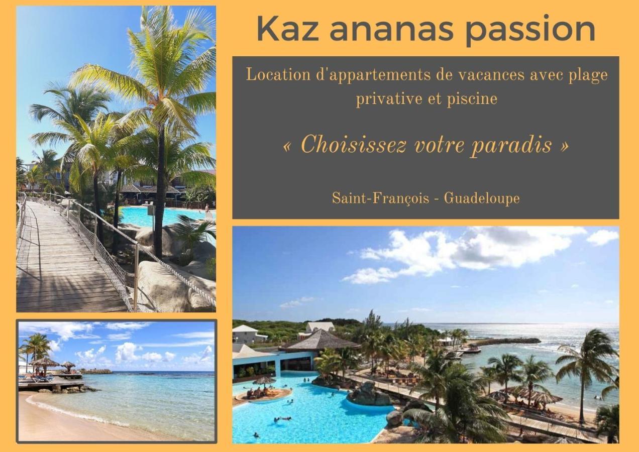 Studio Kaz Ananas Au Manganao Saint-Francois  Esterno foto